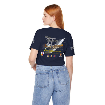 Southern Heritage Aviation Foundation P51 Mustang Charlotte's Chariot II Unisex Softstyle T-Shirt