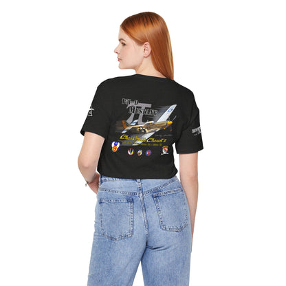 Southern Heritage Aviation Foundation P51 Mustang Charlotte's Chariot II Unisex Softstyle T-Shirt