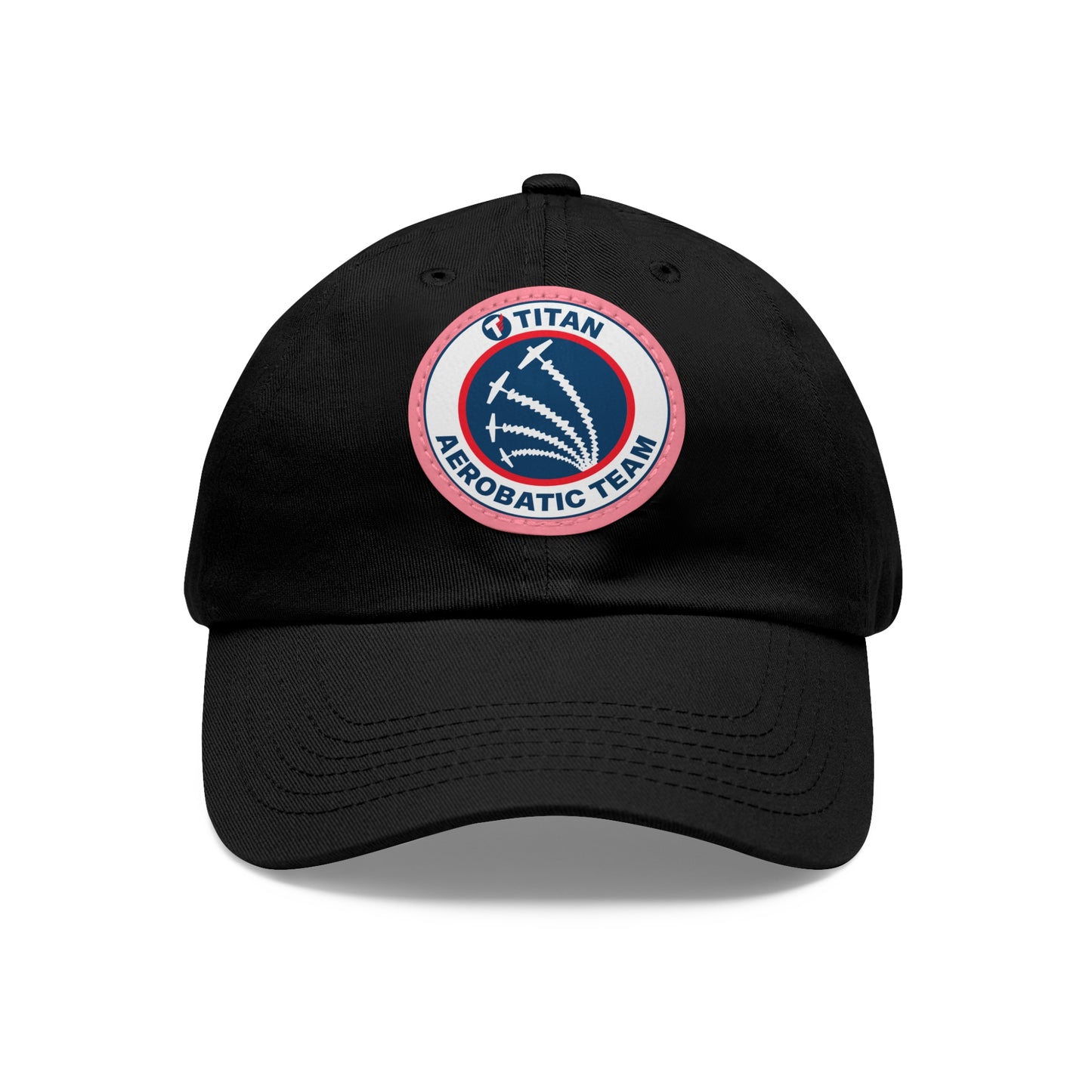 TITAN Aerobatic Team Ball Cap with Leather Patch (Round)