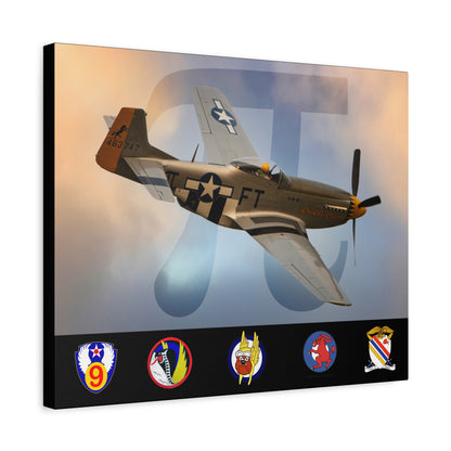 Southern Heritage Aviation Foundation Charlotte's Chariot II Canvas Gallery Wrap - 2