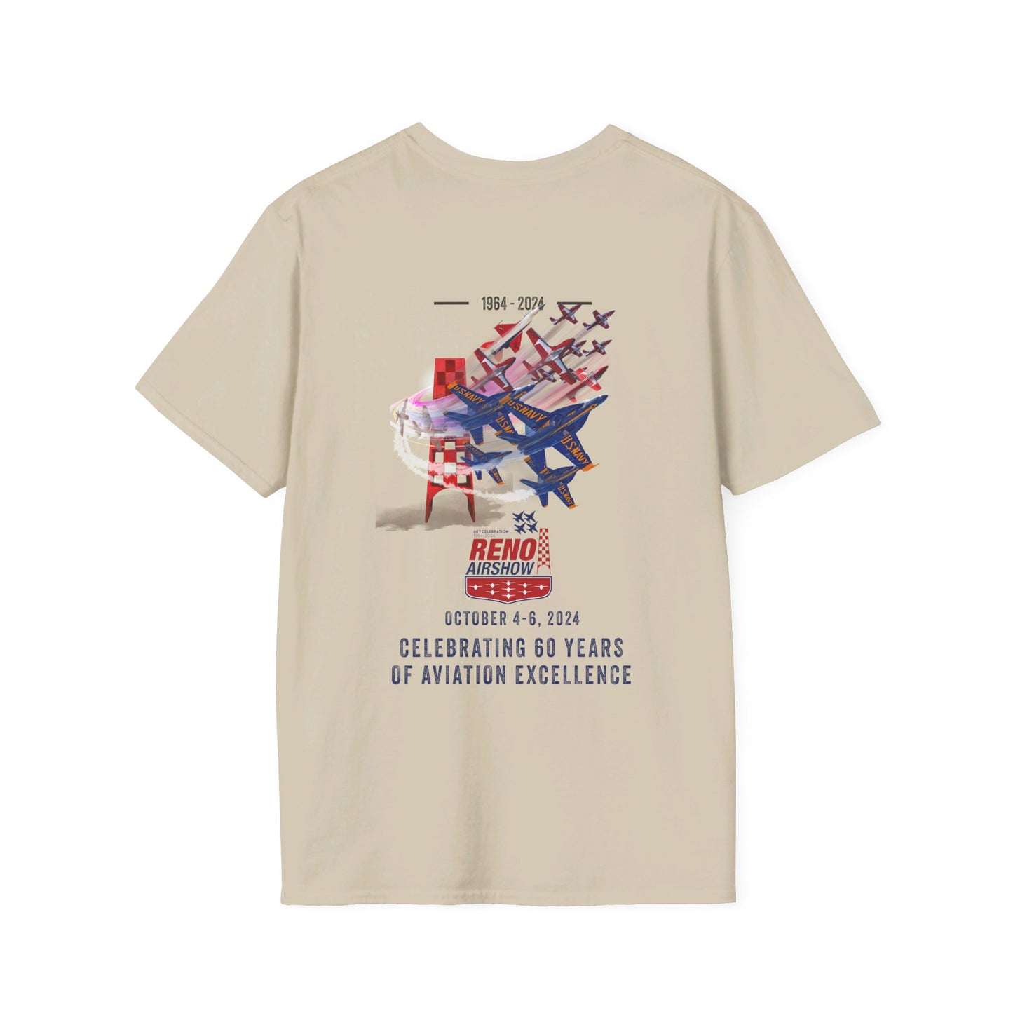 Reno Airshow OFFICIAL EVENT Unisex Softstyle T-Shirt