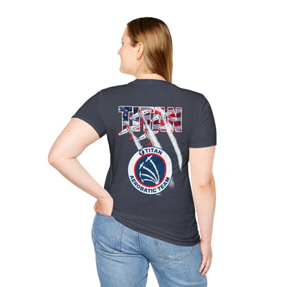 TITAN Aerobatic Team Unisex Softstyle T-Shirt Version 2