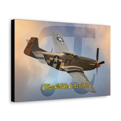 Southern Heritage Aviation Foundation Charlotte's Chariot II Canvas Gallery Wrap