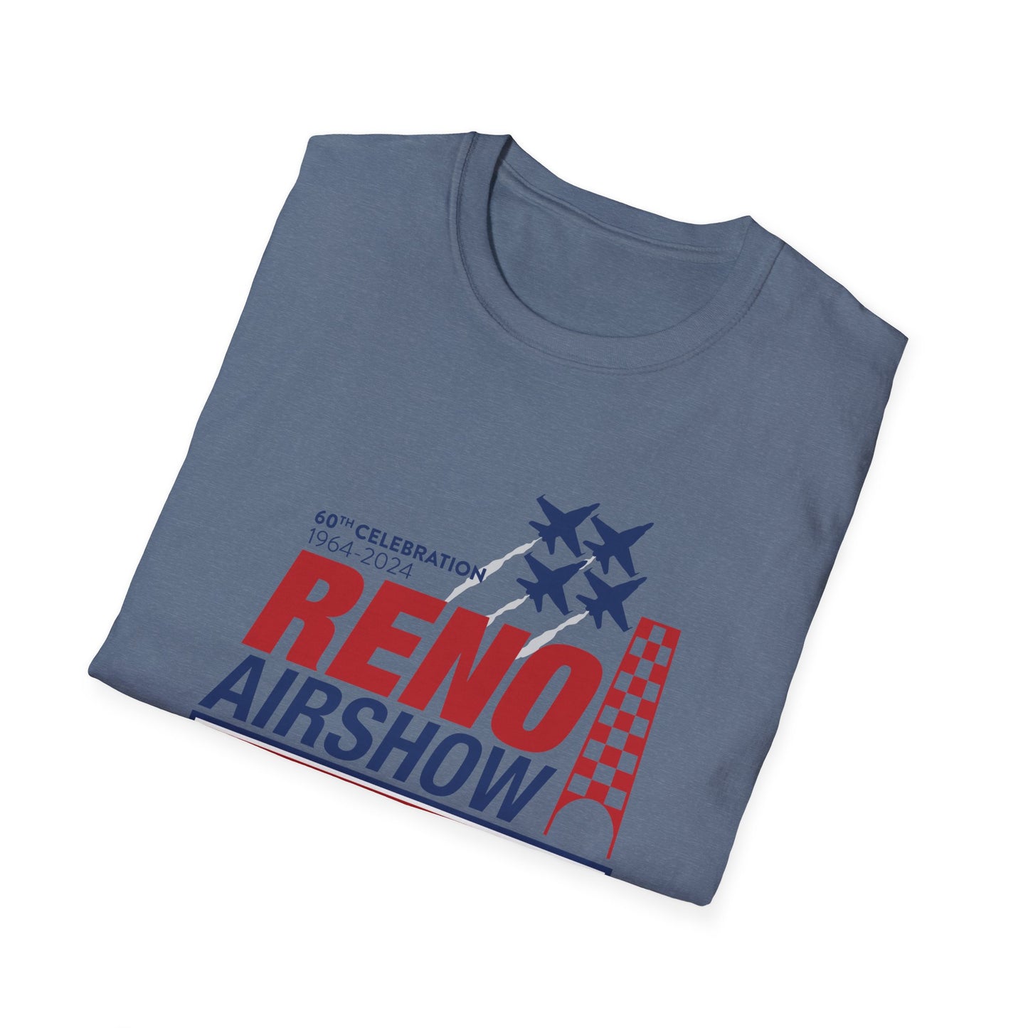 Reno Airshow Logo Unisex Softstyle T-Shirt