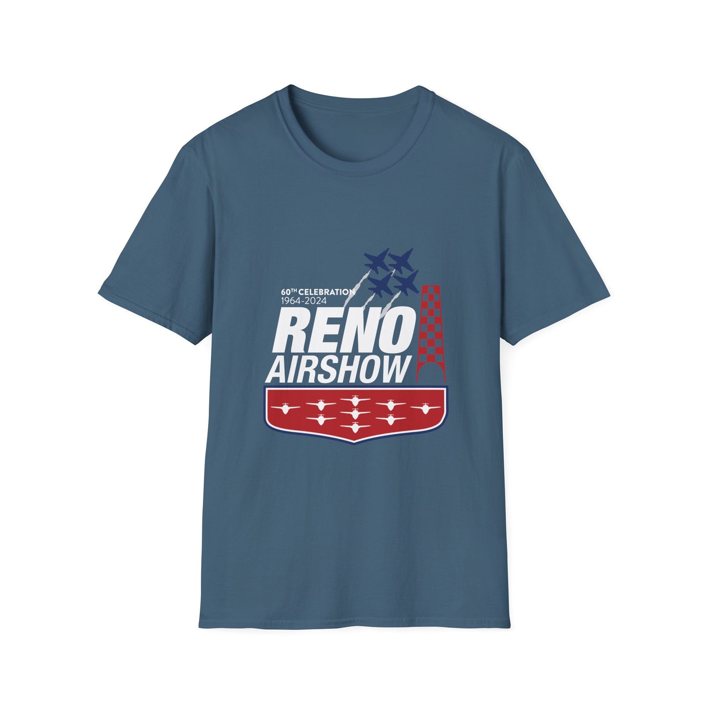 Reno Airshow Logo Unisex Softstyle T-Shirt