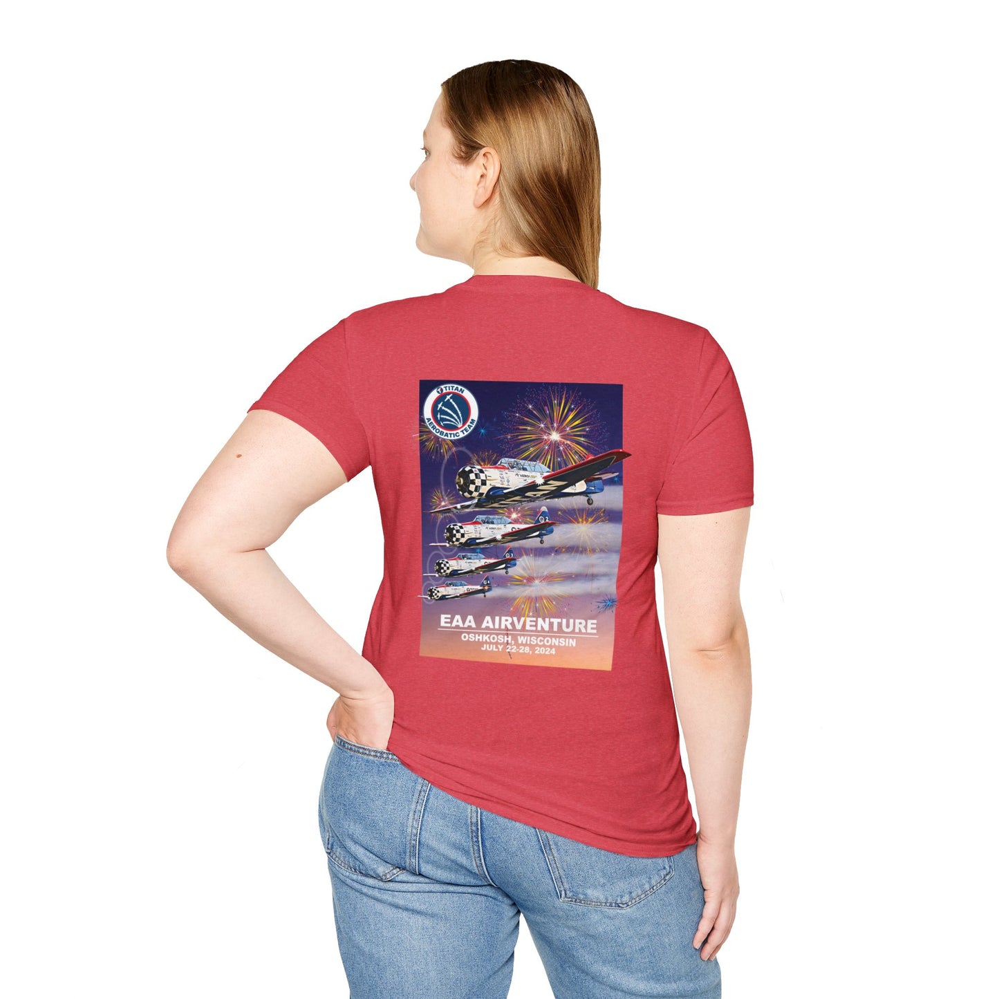 TITAN Aerobatic Team AirVenture Special Edition Shirt Unisex Softstyle T-Shirt Version 2