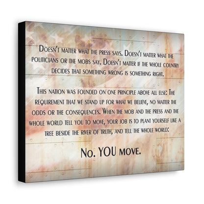 YOU MOVE  Canvas Gallery Wrap