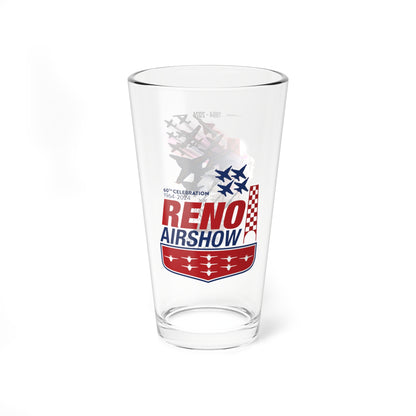 Reno Airshow Official  Bar / Pint / Mixing Glass, 16oz