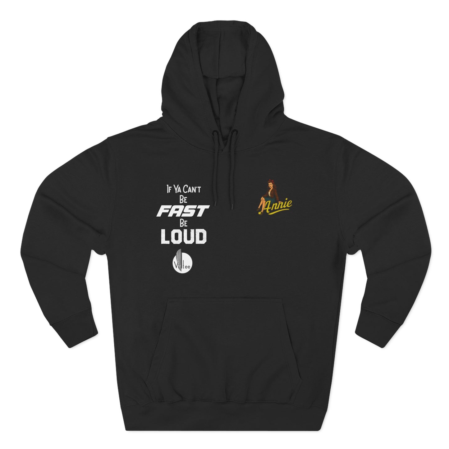 Annie BT-13 Aviation Hoodie – Vintage Pilot American Flag Fleece Pullover