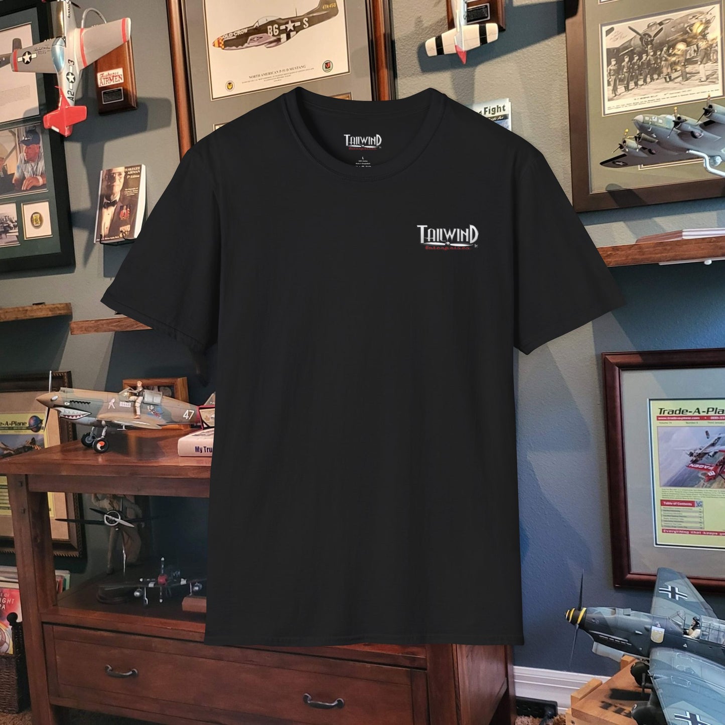 TRUST ME - I'm a PILOT" Softstyle T-Shirt Graphic Tee - Tailwind Version