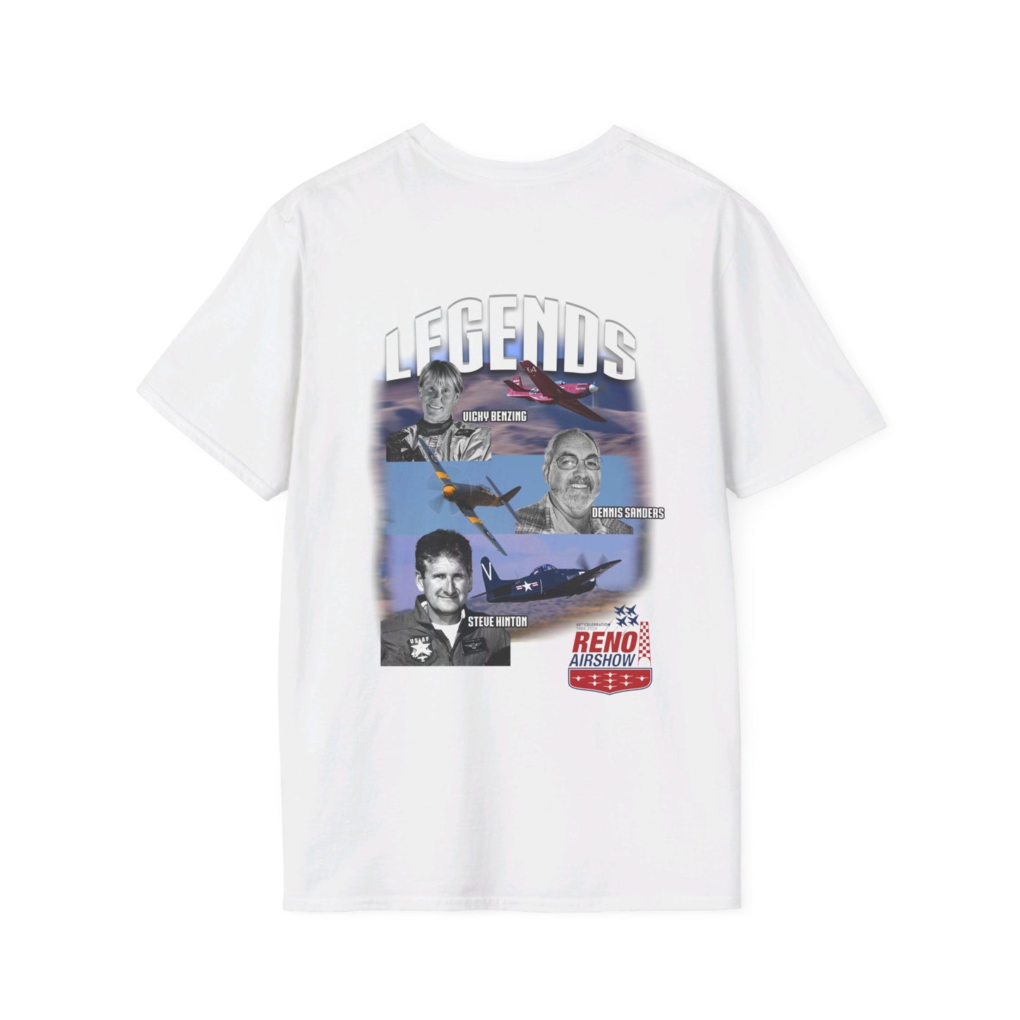 Reno Airshow LEGENDS Unisex Softstyle T-Shirt