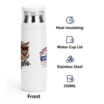 Let Freedom Fly P-38 Lightning Vacuum Bottle with Cup