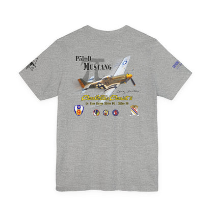 Southern Heritage Aviation Foundation P51 Mustang Charlotte's Chariot II Unisex Softstyle T-Shirt