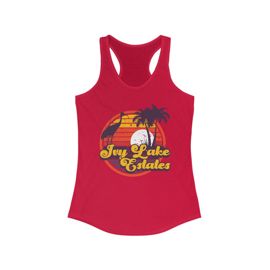 Ivy Lake Estates Women's Sunset Racerback Tank