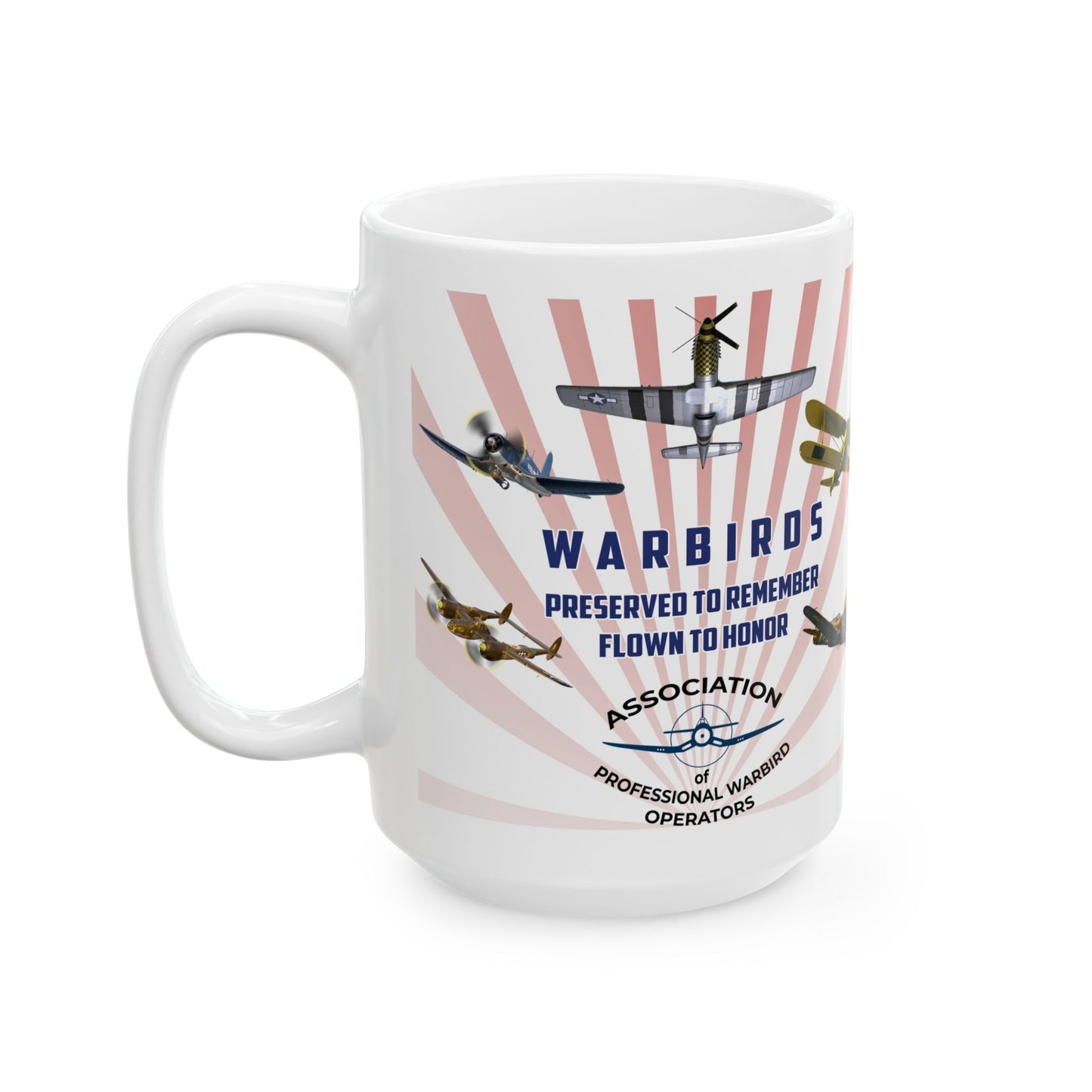 APWO Official Logo Ceramic Mug, (15oz)