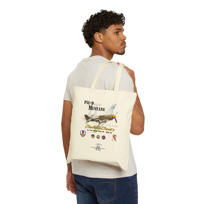 Southern Heritage Aviation Foundation Charlotte's Chariot II Cotton Canvas Tote Bag
