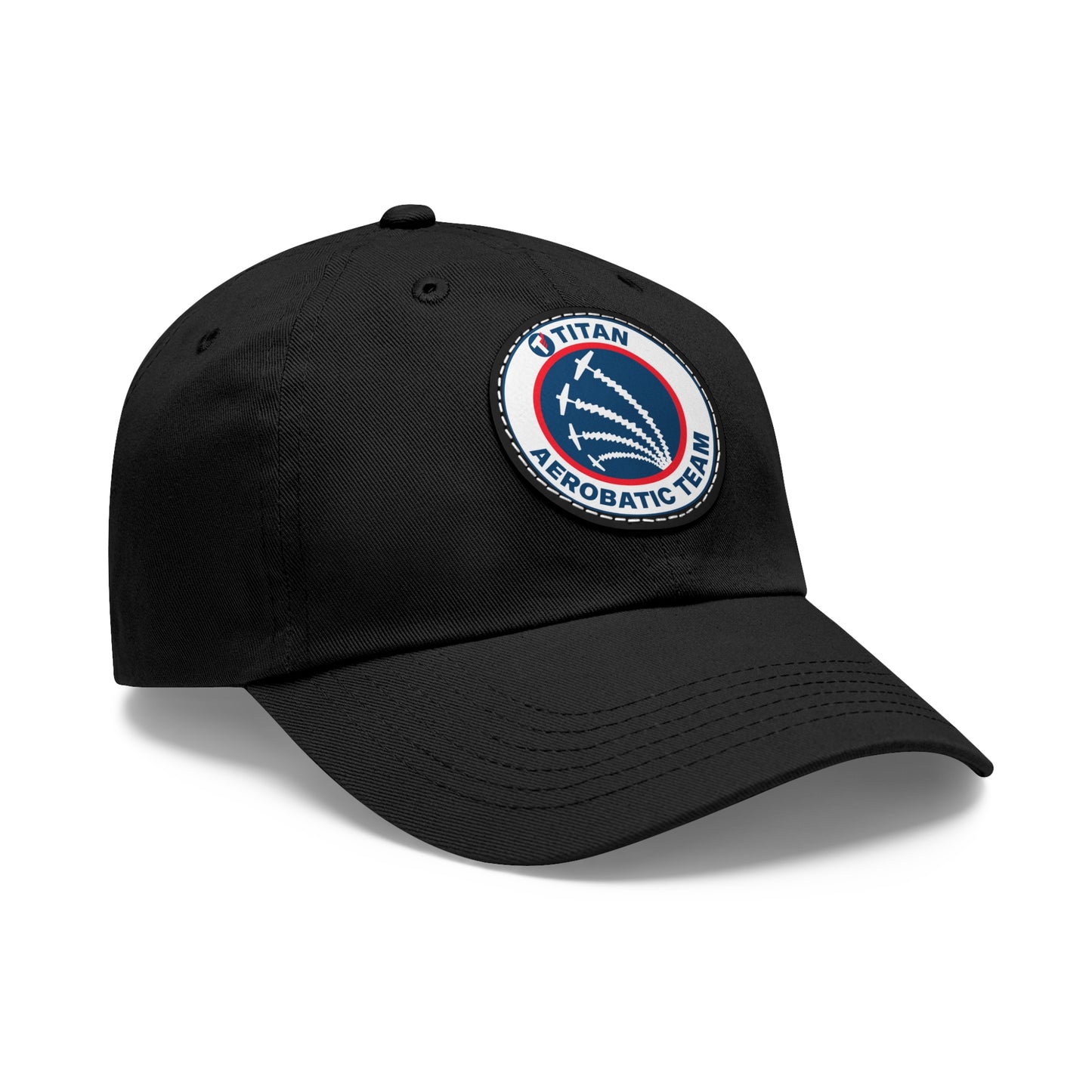 TITAN Aerobatic Team Ball Cap with Leather Patch (Round)