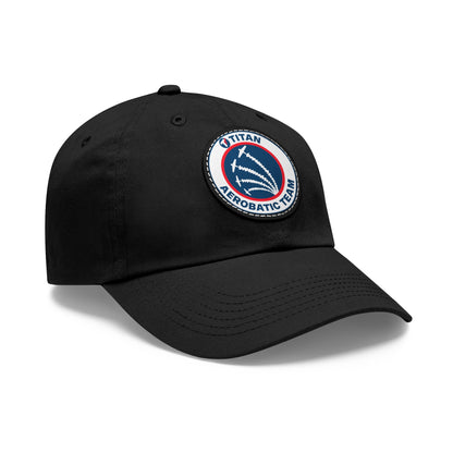 TITAN Aerobatic Team Ball Cap with Leather Patch (Round)