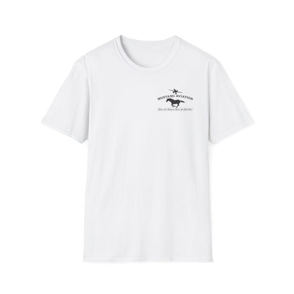 Mustang Aviation - P51 Mustang Unisex Tri-Blend Crew Tee