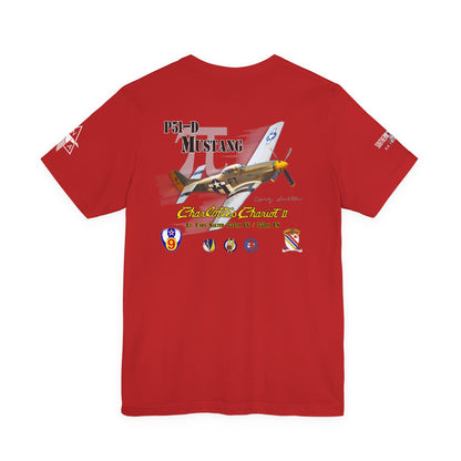 Southern Heritage Aviation Foundation P51 Mustang Charlotte's Chariot II Unisex Softstyle T-Shirt