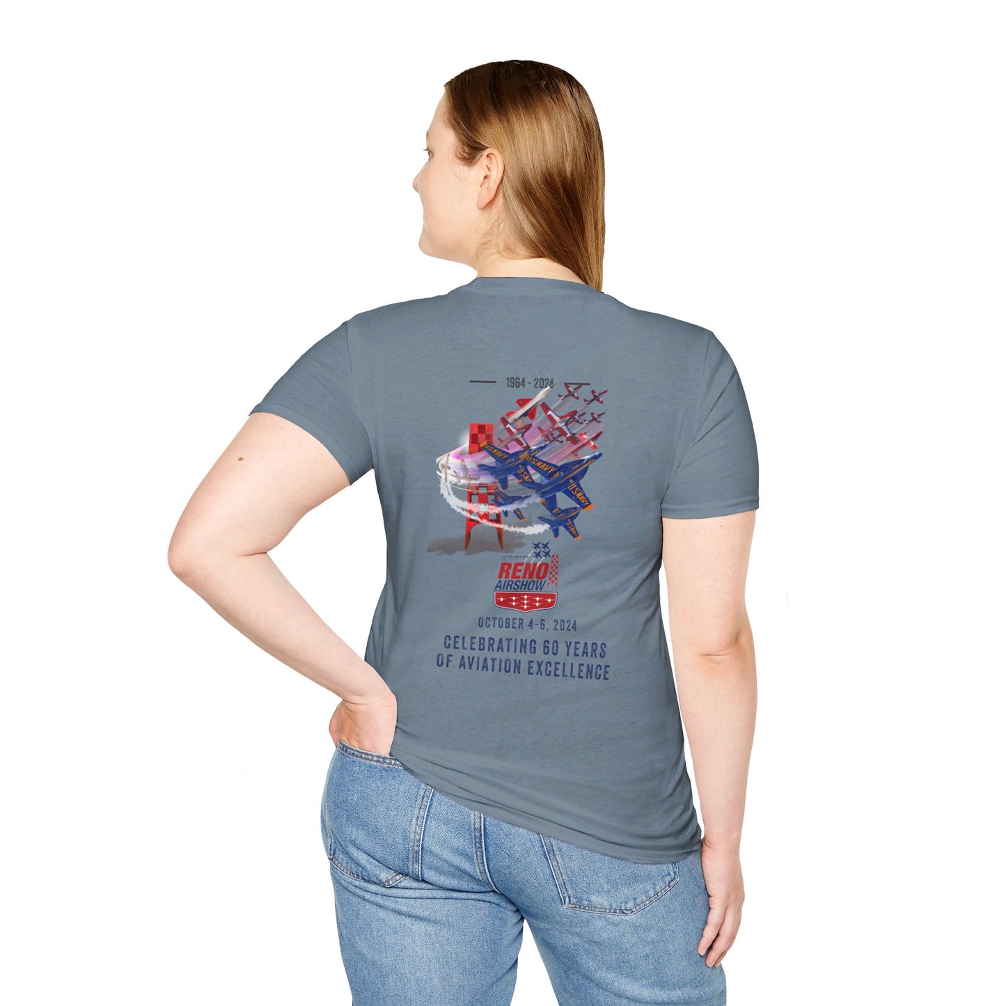 Reno Airshow OFFICIAL EVENT Unisex Softstyle T-Shirt