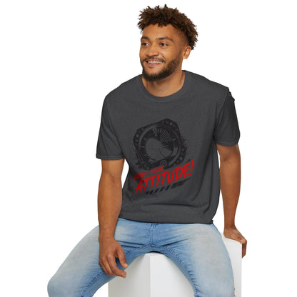 T-Shirt — Watch Your Attitude! Retro Radar Graphic Tee