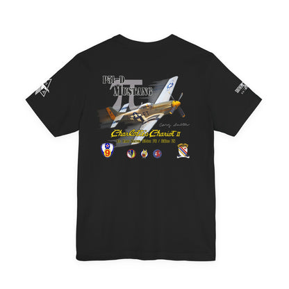 Southern Heritage Aviation Foundation P51 Mustang Charlotte's Chariot II Unisex Softstyle T-Shirt