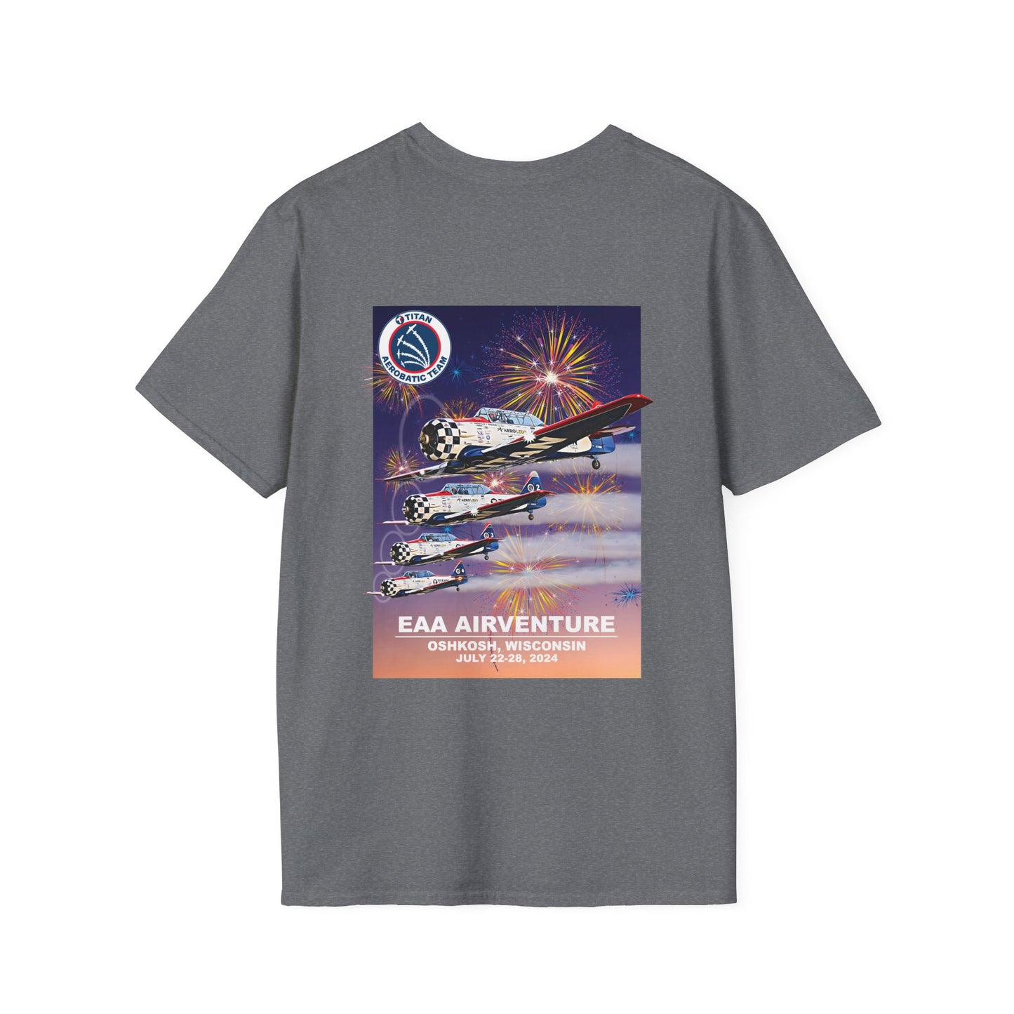 TITAN Aerobatic Team AirVenture Special Edition Shirt Unisex Softstyle T-Shirt Version 2