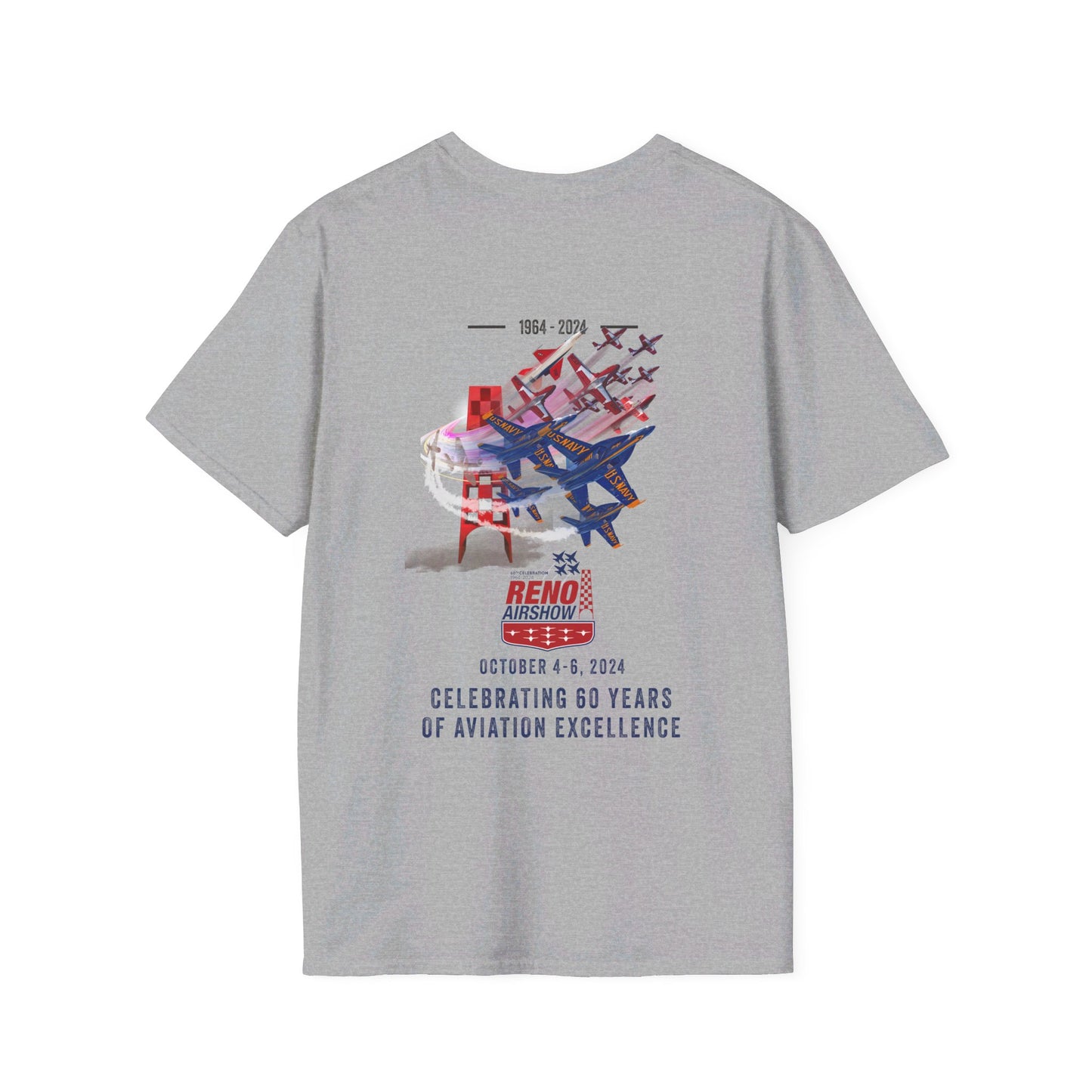 Reno Airshow OFFICIAL EVENT Unisex Softstyle T-Shirt