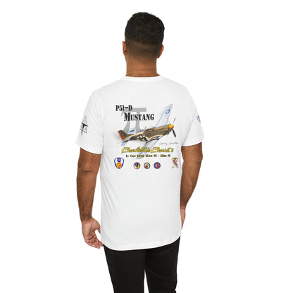 Southern Heritage Aviation Foundation P51 Mustang Charlotte's Chariot II Unisex Softstyle T-Shirt