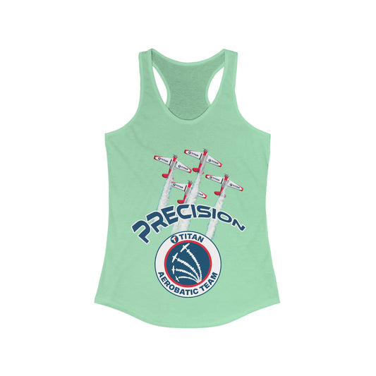 TITAN Aerobatic Team Women's Ideal Racerback Tank