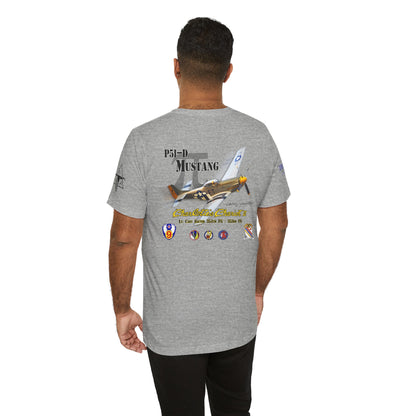 Southern Heritage Aviation Foundation P51 Mustang Charlotte's Chariot II Unisex Softstyle T-Shirt