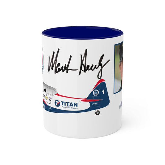 MUG SHOTS #1 - TITAN Aerobatic Team Signature Mug - Mark Henley, 11oz