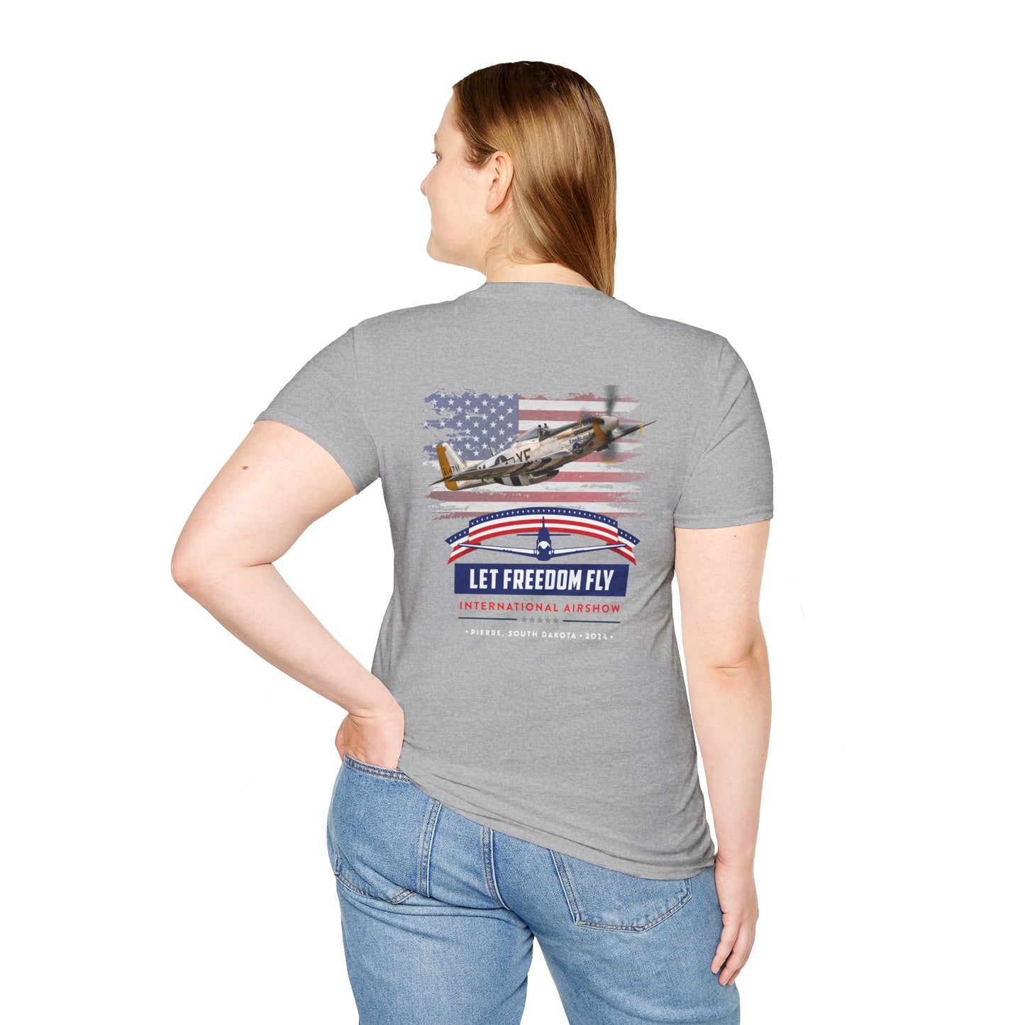 Let Freedom Fly Official T-Shirt Unisex Softstyle T-Shirt