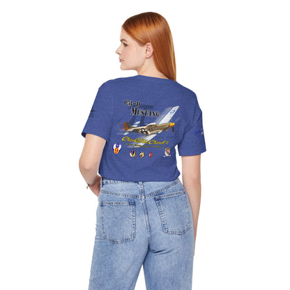 Southern Heritage Aviation Foundation P51 Mustang Charlotte's Chariot II Unisex Softstyle T-Shirt