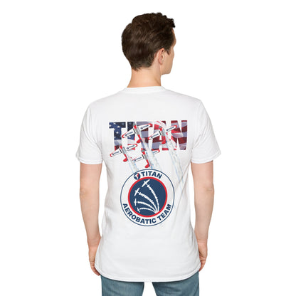 TITAN Aerobatic Team Unisex Softstyle T-Shirt Version 2