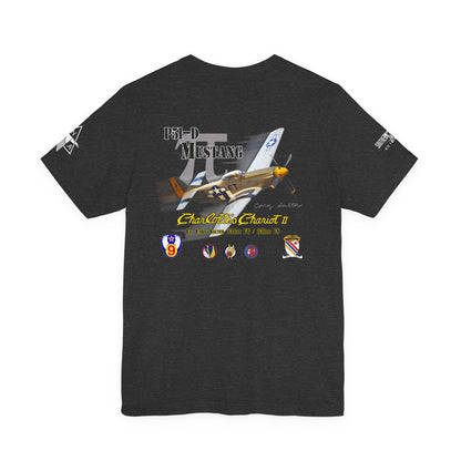 Southern Heritage Aviation Foundation P51 Mustang Charlotte's Chariot II Unisex Softstyle T-Shirt