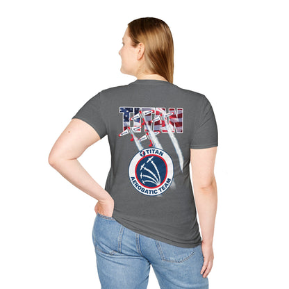 TITAN Aerobatic Team Unisex Softstyle T-Shirt Version 2