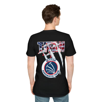 TITAN Aerobatic Team Unisex Softstyle T-Shirt Version 2