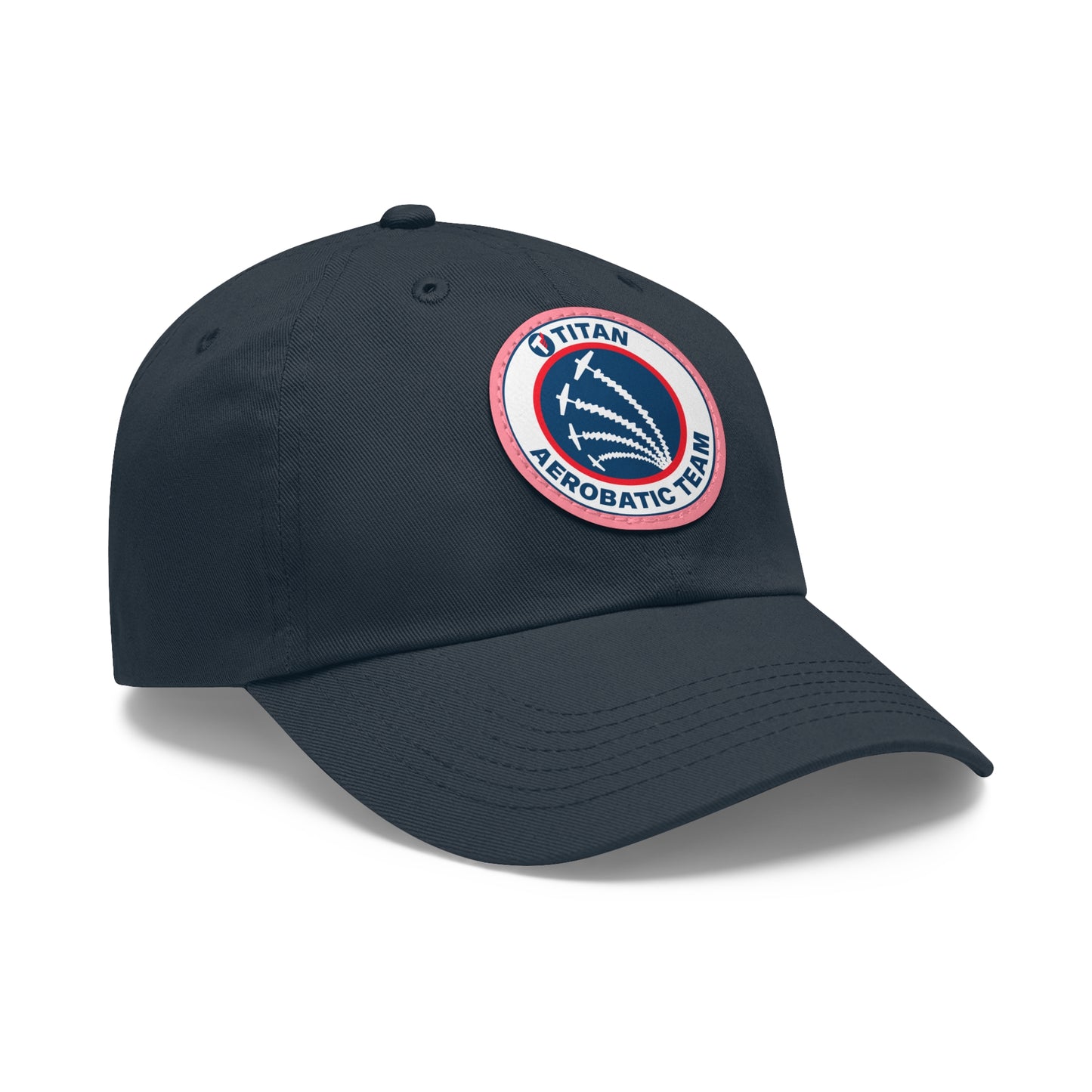 TITAN Aerobatic Team Ball Cap with Leather Patch (Round)