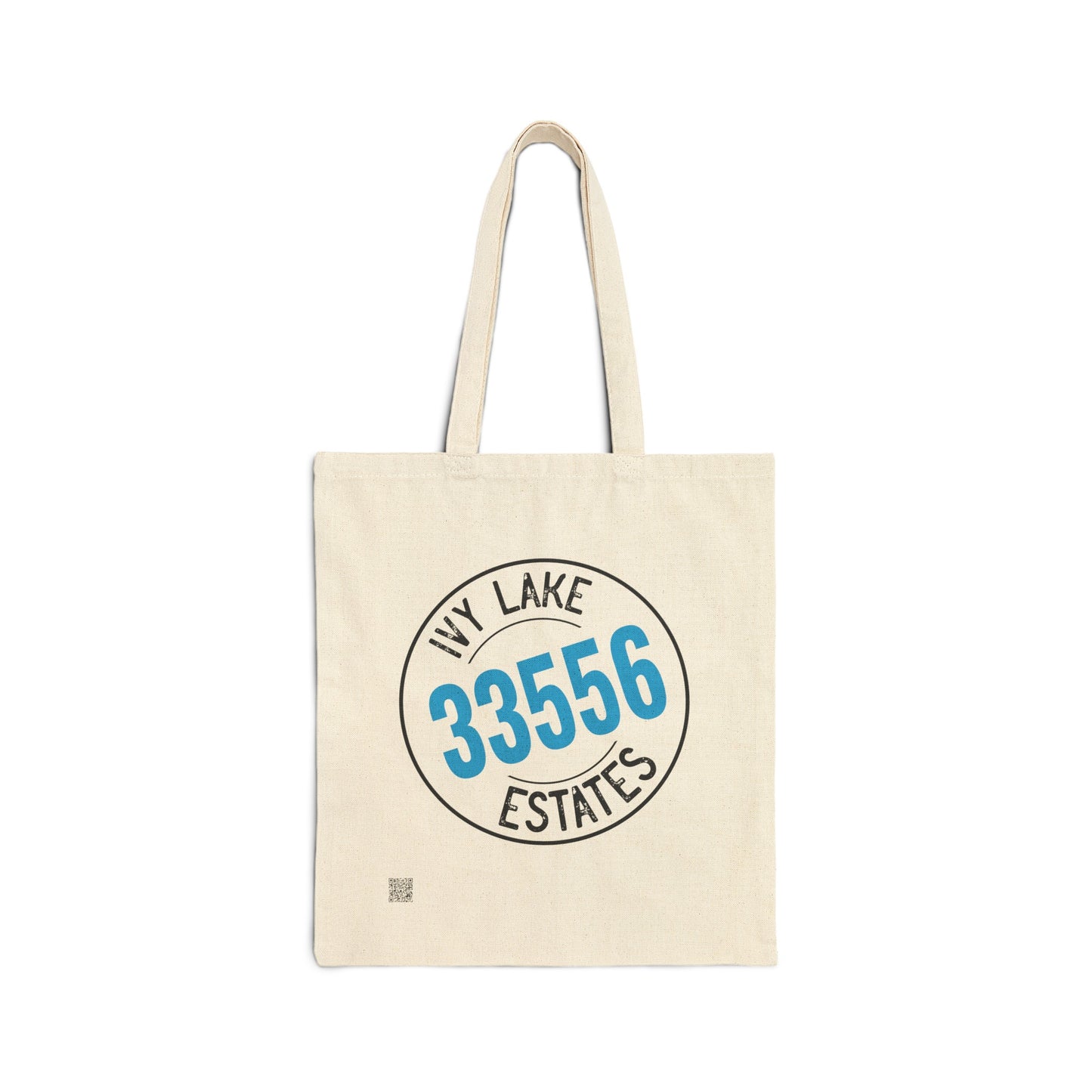 2-sided Retro 33556 Ivy Lake Estates Cotton Canvas Tote Bag