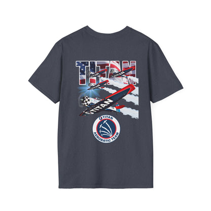 TITAN Aerobatic Team Unisex Softstyle T-Shirt Version 3