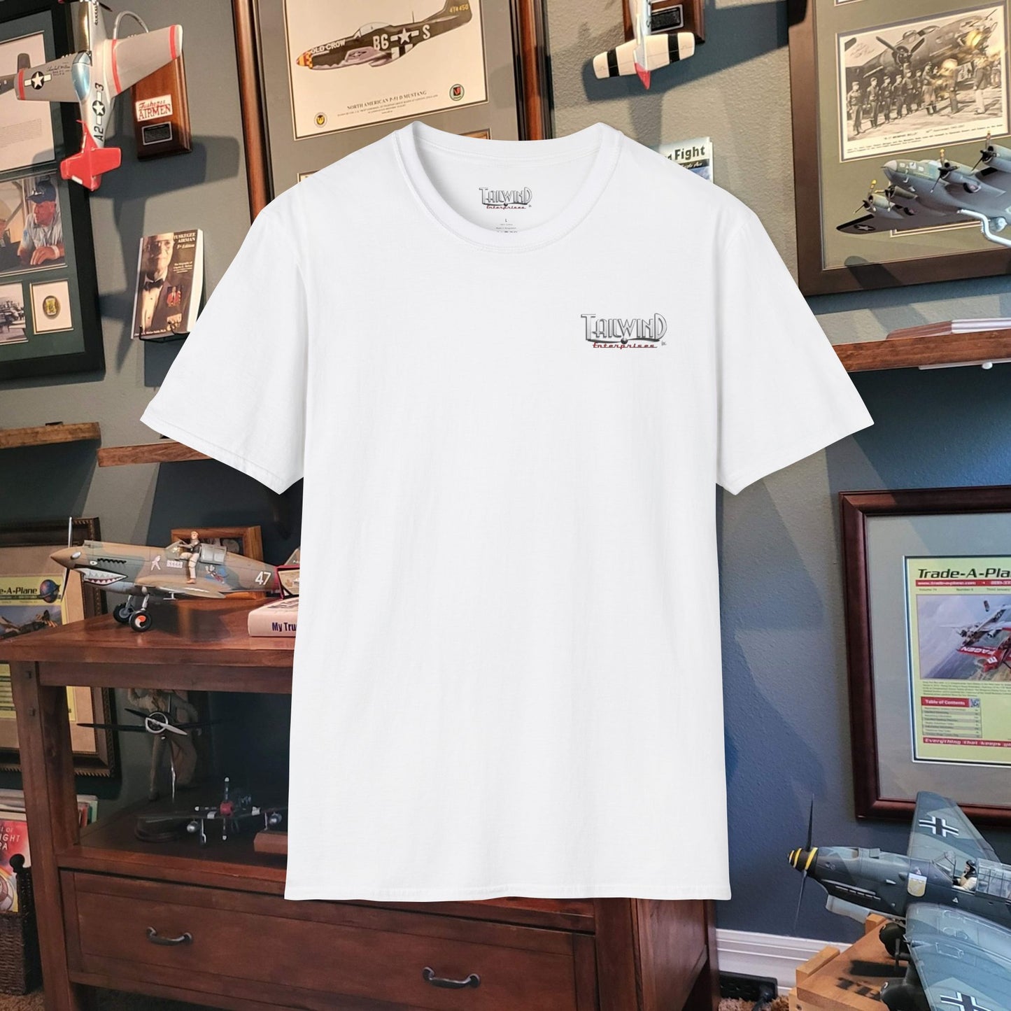 TRUST ME - I'm a PILOT" Softstyle T-Shirt Graphic Tee - Tailwind Version