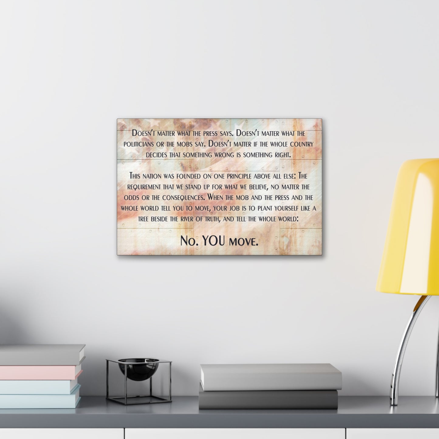 YOU MOVE  Canvas Gallery Wrap