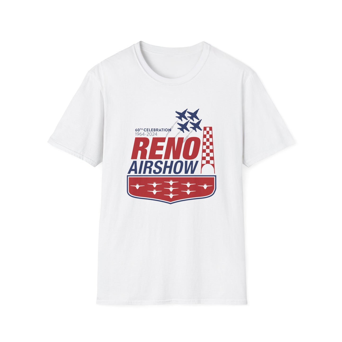 Reno Airshow Logo Unisex Softstyle T-Shirt