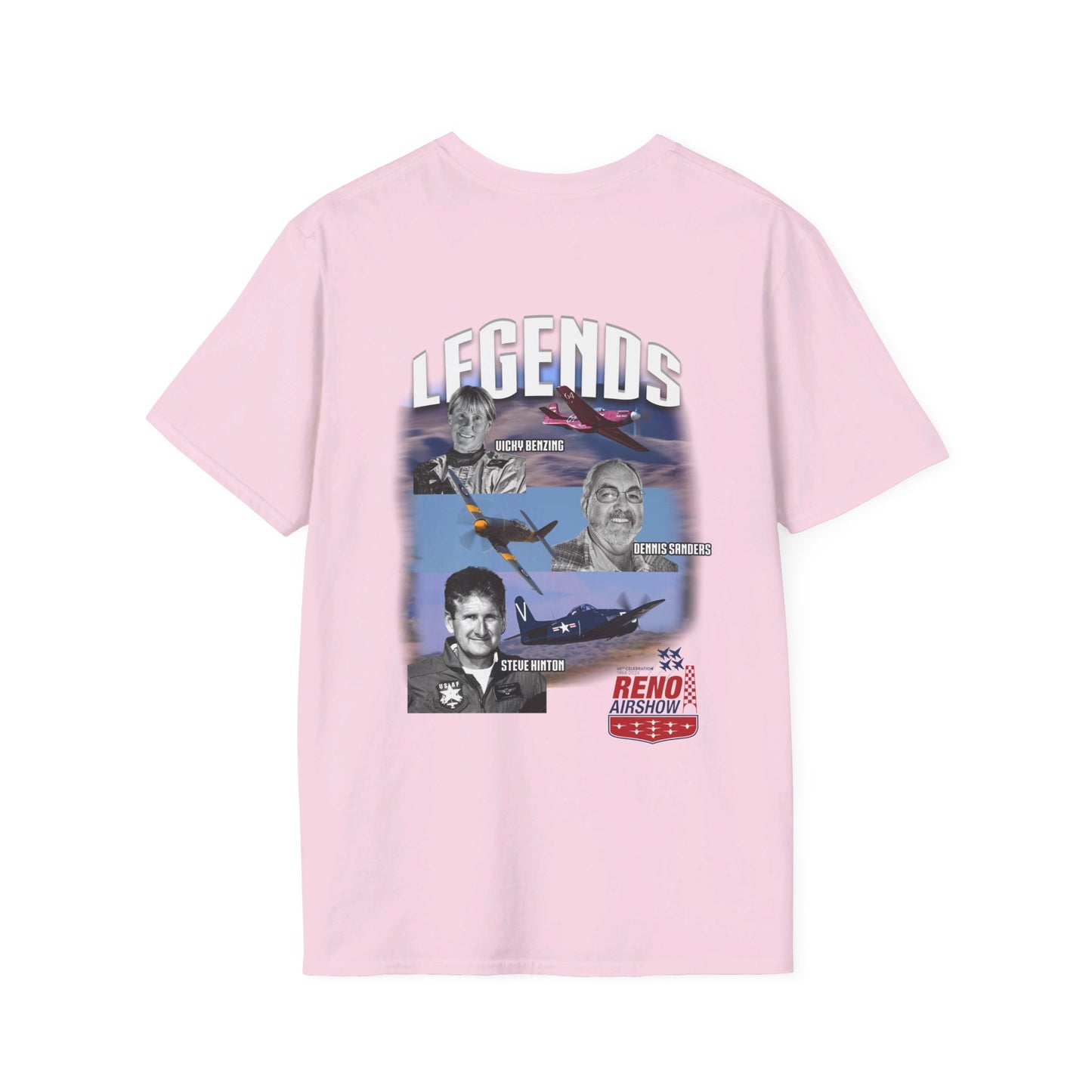 Reno Airshow LEGENDS Unisex Softstyle T-Shirt