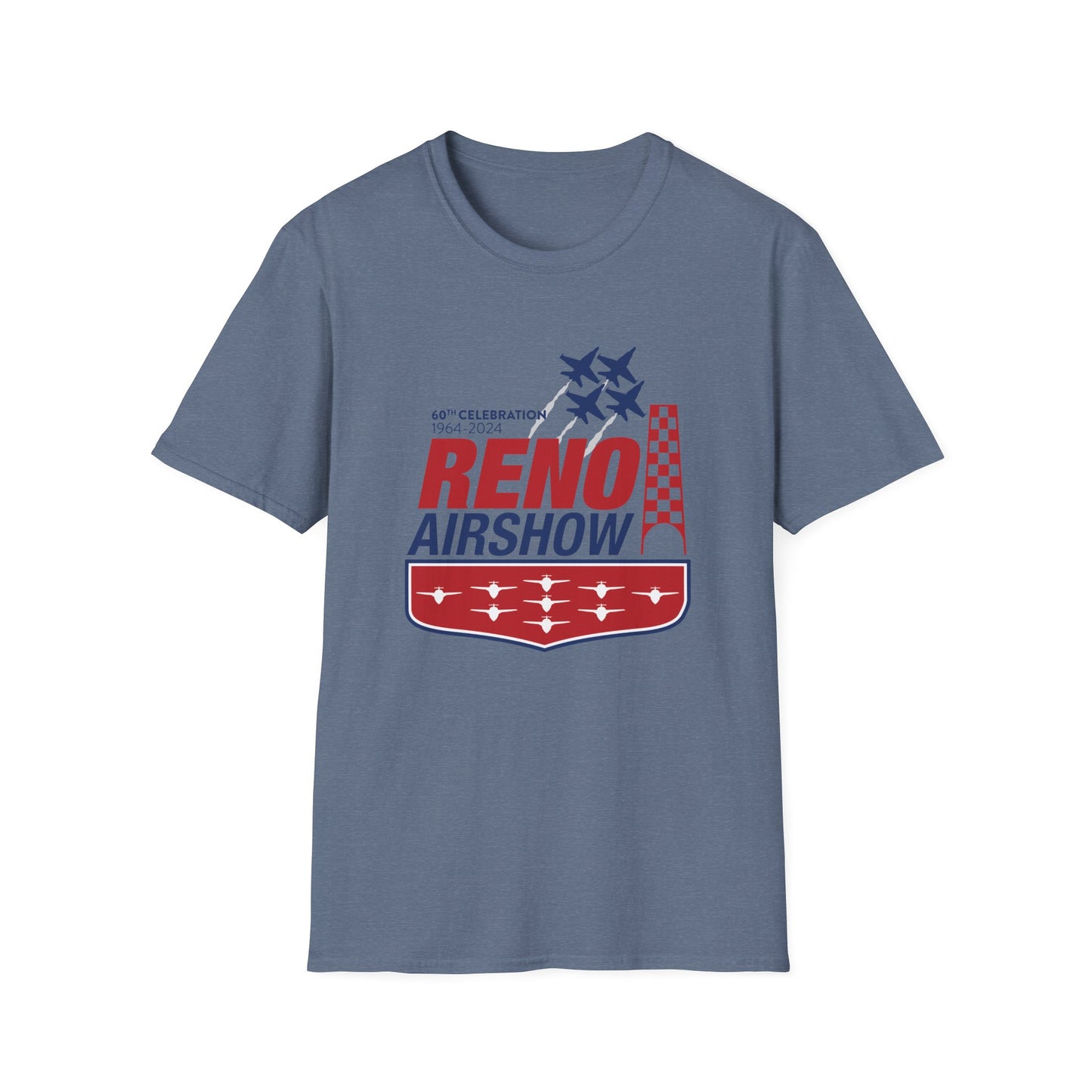 Reno Airshow Logo Unisex Softstyle T-Shirt