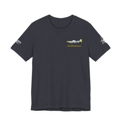 Southern Heritage Aviation Foundation P51 Mustang Charlotte's Chariot II Unisex Softstyle T-Shirt