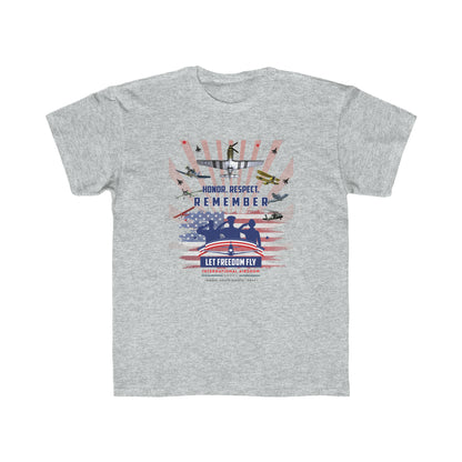 Let Freedom Fly International Airshow Version 2 Kids Regular Fit Tee