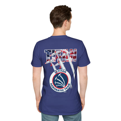 TITAN Aerobatic Team Unisex Softstyle T-Shirt Version 2